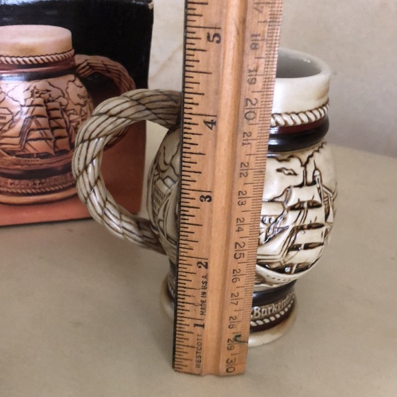NIB 1982 Avon limited edition ship design beer stein handcrafted in Brazil. - Picture 14 of 16